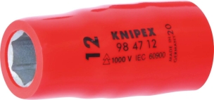 Douille 1/2" de 12mm isolée 1000V