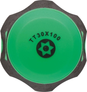 Tournevis Torx® alésé TT30 100mm - carte
