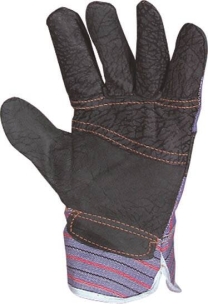 Gants docker fleur de bovin T10 - carte