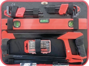 Mallette de dépannage sur roues 133 outils 1/4" - 1/2"