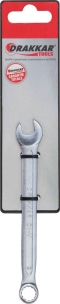 Clé mixte de 9mm tête polie - carte