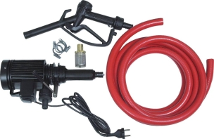 Pompe à gasoil 230V 35 l/min pour fût - en kit