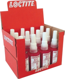 Joint liquide 577 pour étanchéité de raccord - lot de 12 flacons de 50ml Joint liquide 577 pour étanchéité de raccord - lot de 12 flacons de 50ml