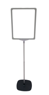Porte affiche A4 sur pied