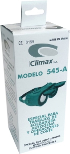 Lunettes de soudage rabattables teinte 6 avec élastique