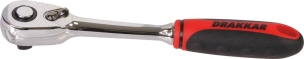Cliquet 3/8" 72 dents réversible avec bouton poussoir - carte