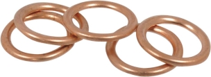 Joint de bouchon de vidange métalloplastique 12x18x2mm - lot de 100 pcs