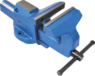 Etau acier 150mm avec enclume serre-tubes fixe
