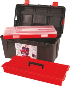 Boîte de rangement avec panier et mallette de rangement 480x258x255mm