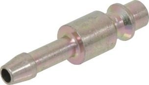 Raccord rapide mâle passage d'air 6mm pour tuyau de 6mm - lot de 10 pcs