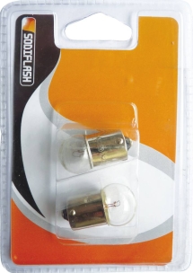 Ampoule graisseur 12V 5W BA15s - blister de 2 pcs