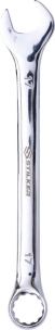 Clé mixte de 17mm full polish - carte