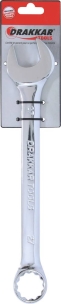 Clé mixte de 27mm full polish - carte