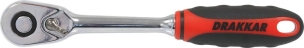 Cliquet 3/8" 72 dents réversible avec bouton poussoir - carte