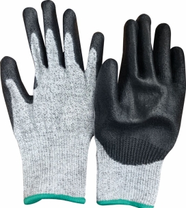 Gants anti coupure T9 sur carte - lot de 12 pcs