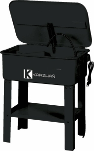 Fontaine de nettoyage électrique 70L 230V métallique sur pieds