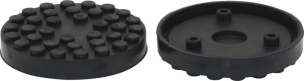 Tampon caoutchouc rond int/ext 135/145mm pour cric