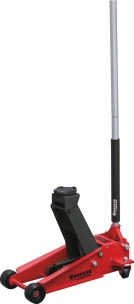 Cric rouleur 3T double piston 128/465mm longueur 695mm