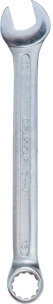 Clé mixte de 13mm tête polie - carte