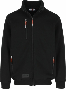 Sweat zippé noir taille XXL