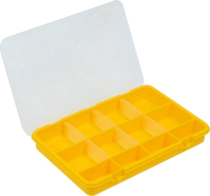 Mallette de rangement 12 cases modulables 260x170x40mm