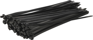 Collier nylon 7,2x300mm noir - 60 lots de 100 pcs