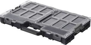 Mallette de rangement COBOX One 12 godets 531x379x77mm