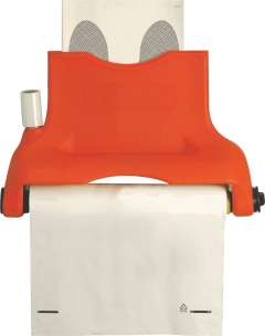 Protection intérieur de vehicule jetable + présentoir mural avec 50 kits