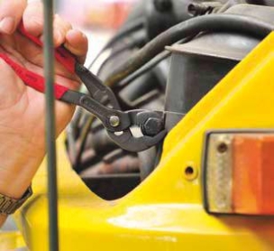 Pince multiprise entrepassée avec bouton poussoir Cobra® 125mm - carte