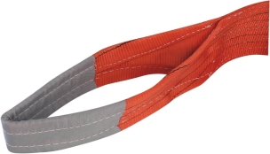 Elingue plate avec boucles 150mm 5T 4m rouge - lot de 6 pcs