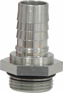 Raccord acier mâle 3/4" cannelé 19mm Raccord acier mâle 3/4" cannelé 19mm