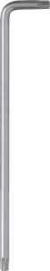 Clé mâle coudée Torx® extra longue T25 - carte