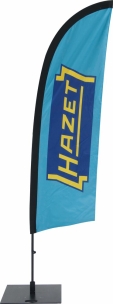 Oriflamme Hazet avec lest 2,60m