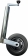 Roue jockey jante PVC 35mm course de 230mm 80kg