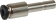 Raccord instantané métallique droit réduction 4-6mm - lot de 10 pcs