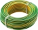 Câble rigide H07V-U 2,5mm² 25m jaune/vert