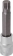 Douille tournevis 1/2" avec embout 100mm XZN M14