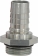 Raccord acier mâle 3/4" cannelé 19mm