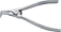 Pince coudée 310mm pour circlips extérieur 85/140mm