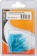 Cosse plate femelle 100% isolée thermorétractable bleue 6,3x0,8mm - lot de 10 pcs