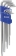 Clé Torx® extra longue de T10 à T50 - étui pivotant de 9 pcs