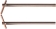 Bras avec électrodes pour soudeuse par point 350mm - jeu de 2 pcs