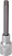 Douille tournevis 1/2" avec embout 100mm Torx® T50
