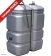 Cuve de stockage gasoil PEHD 750L double paroi pré-équipée