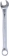 Clé mixte de 11mm full polish