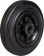Roue nylon et caoutchouc alésage rouleaux D125mm