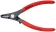 Pince circlips extérieurs reglable coudée a 90° de 10 a 25mm