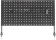 Panneau vertical perforé - 830x390mm