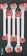 Module mousse 402x189mm carbone clés mixtes 23 à 27mm - 5 pcs