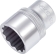 Douille 12 pans 1/2" de 25mm